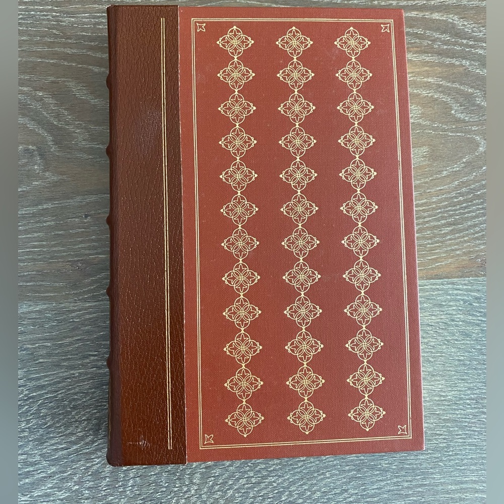 LEATHER BOOk spine only Gulliver’s Travels by The Franklin Library Cond good